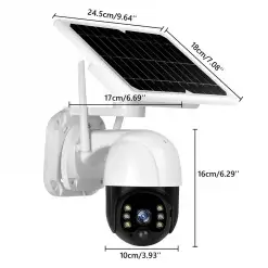Alternative view of מצלמה 4G פעולה רציפה 24/7 איכות 5MP פאנל סולארי - דגם S40